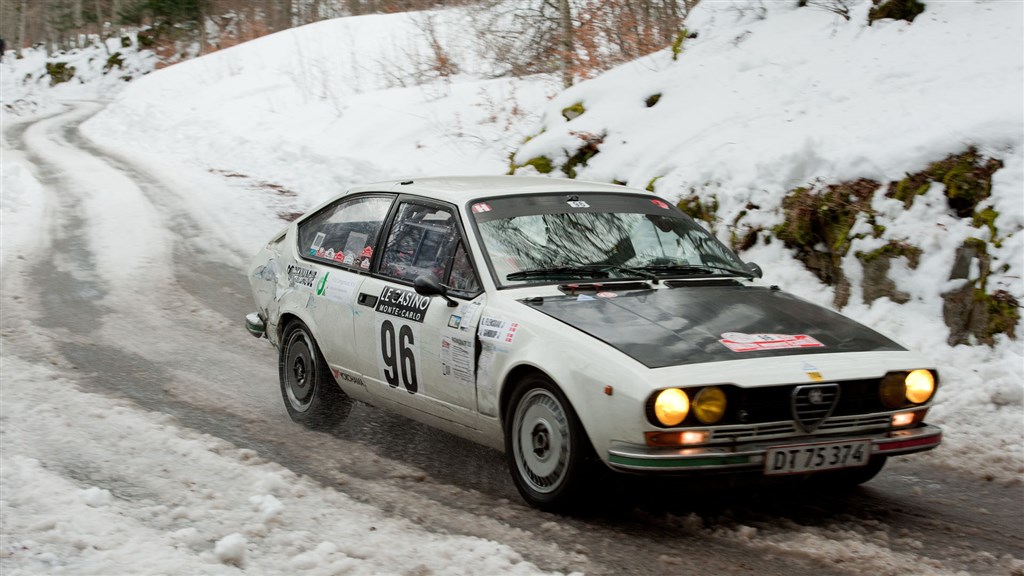 Jens Gandrup og Kristian Flensbak
(Foto: Viggo Johansen, Rallypics.dk)